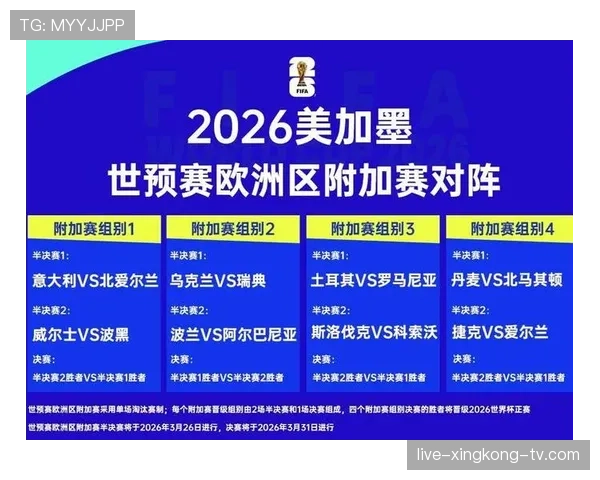 波黑冲击2026世界杯:赛程前景与出线形势分析